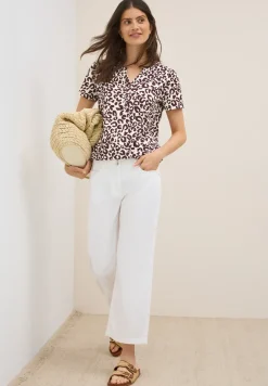 Leo-Shirt im Tunika-Look