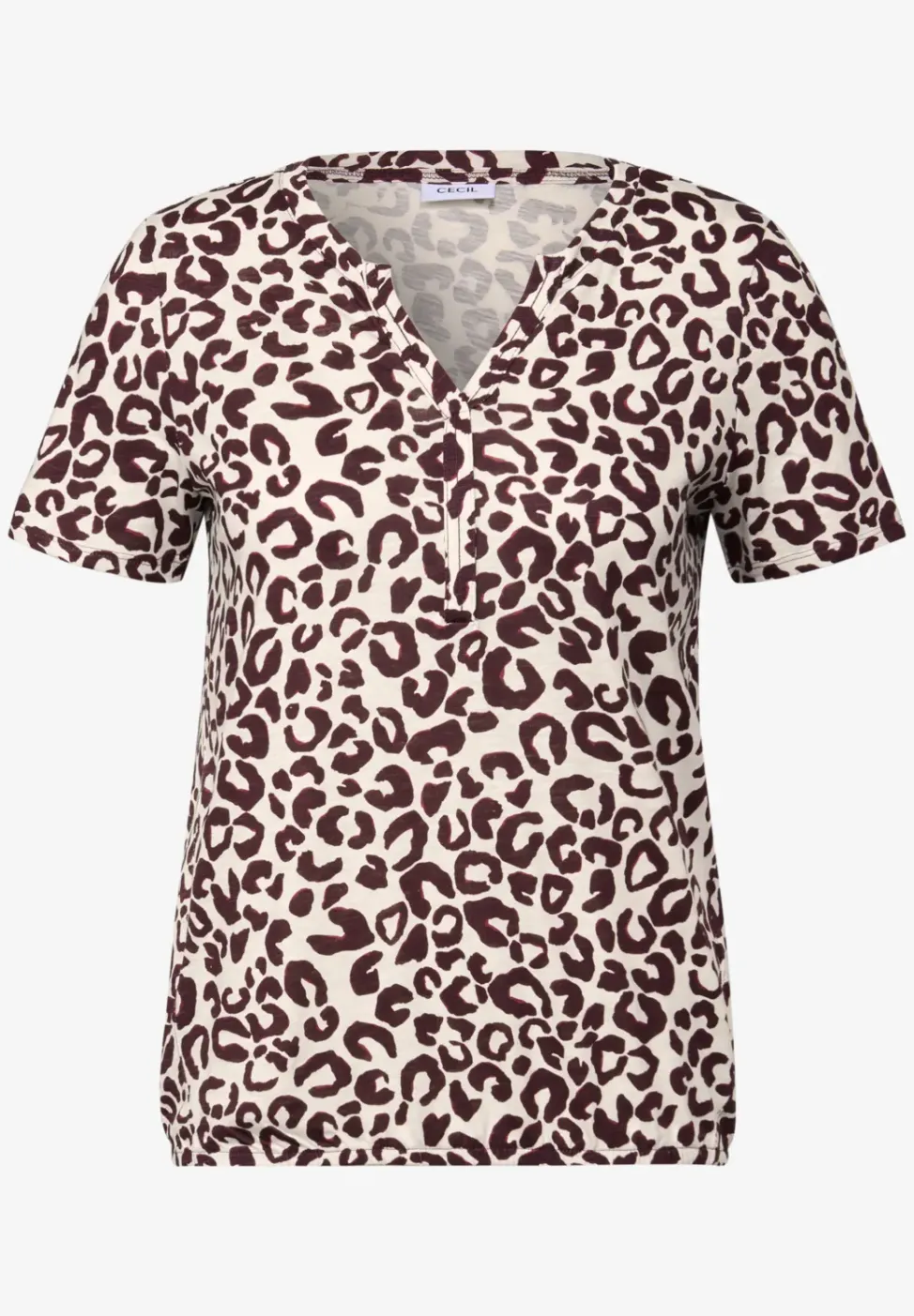 Leo-Shirt im Tunika-Look