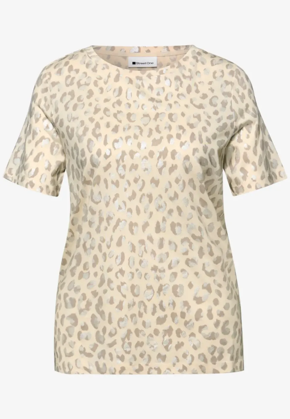 Leo-Shirt mit Foliendetails