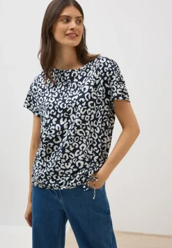 Leo Shirt mit Raffung