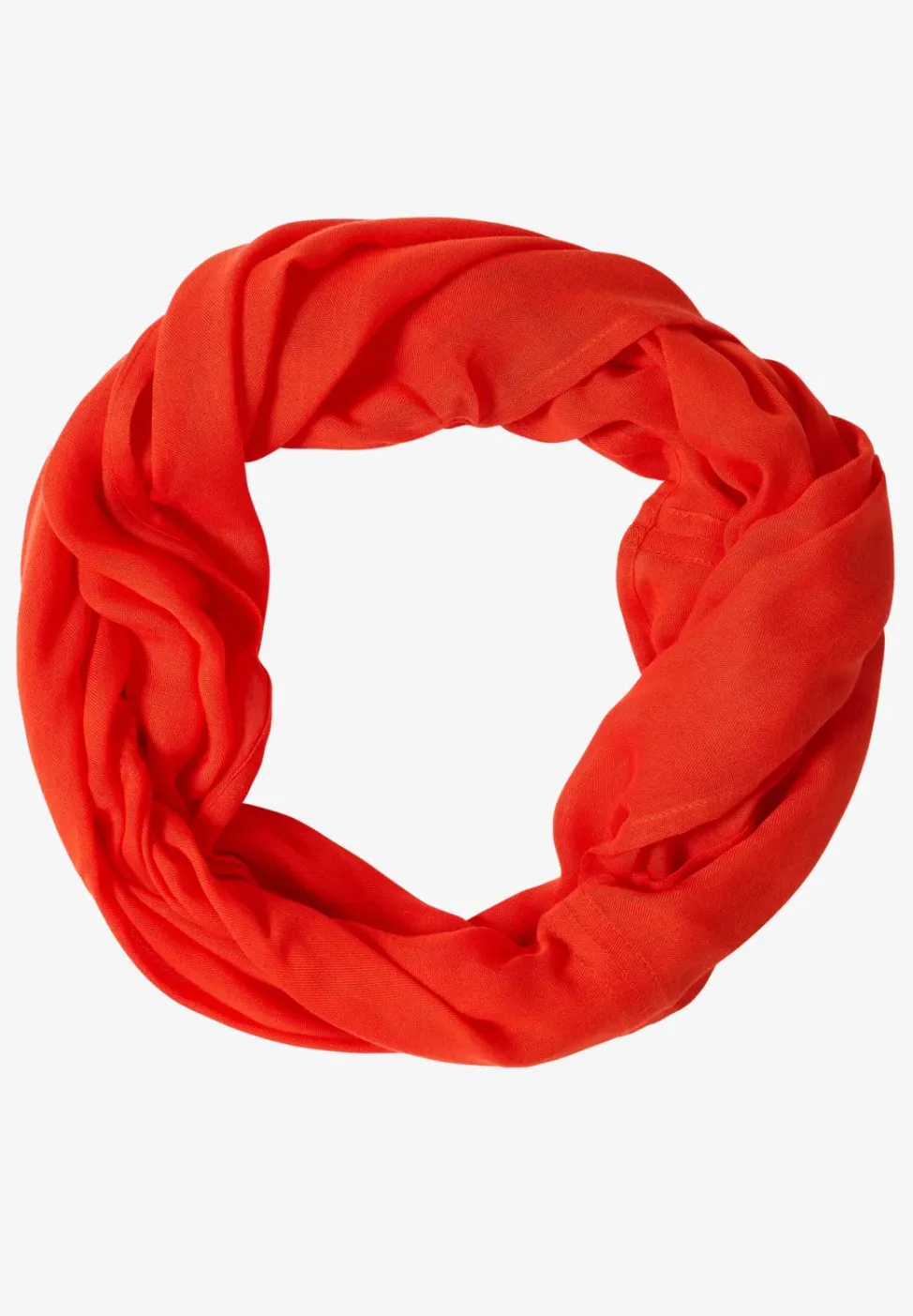 Loop Schal in Unifarbe aus Viskose