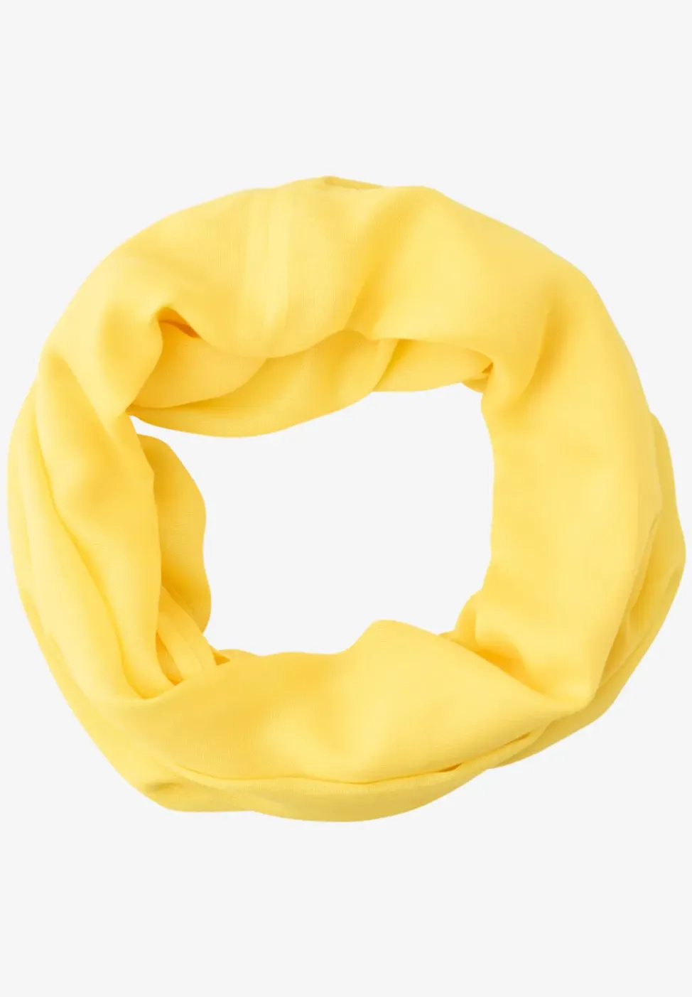 Loop-Schal in Unifarbe aus Viskose