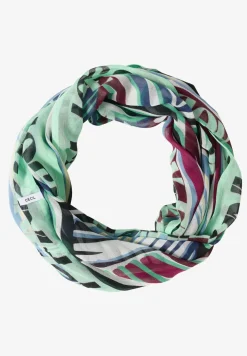 Loop-Schal mit grafischem Muster