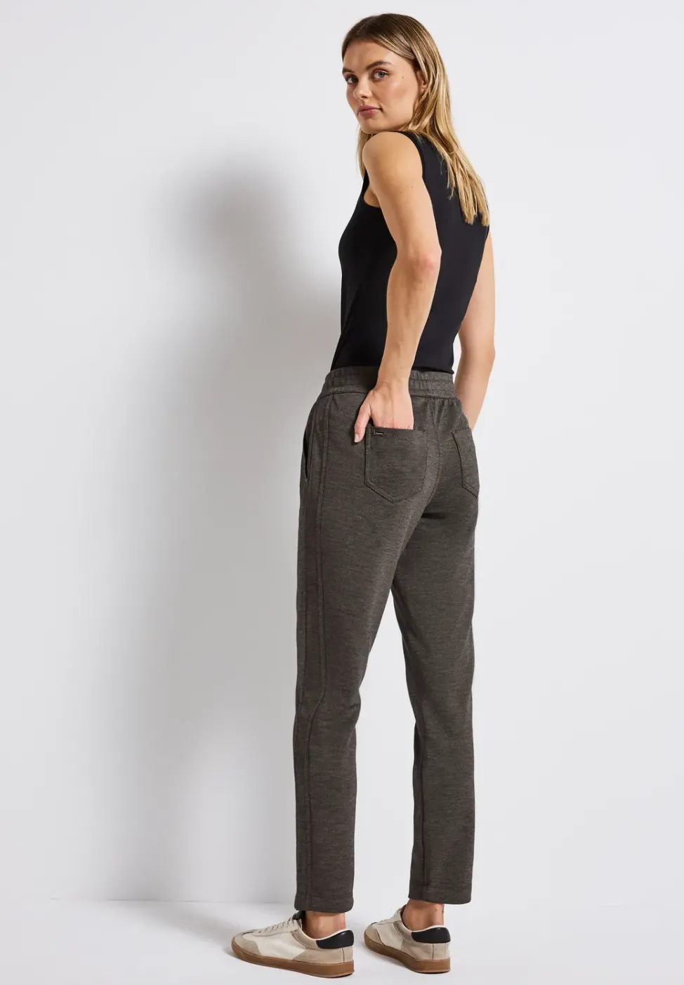 Loose Fit Melange Hose