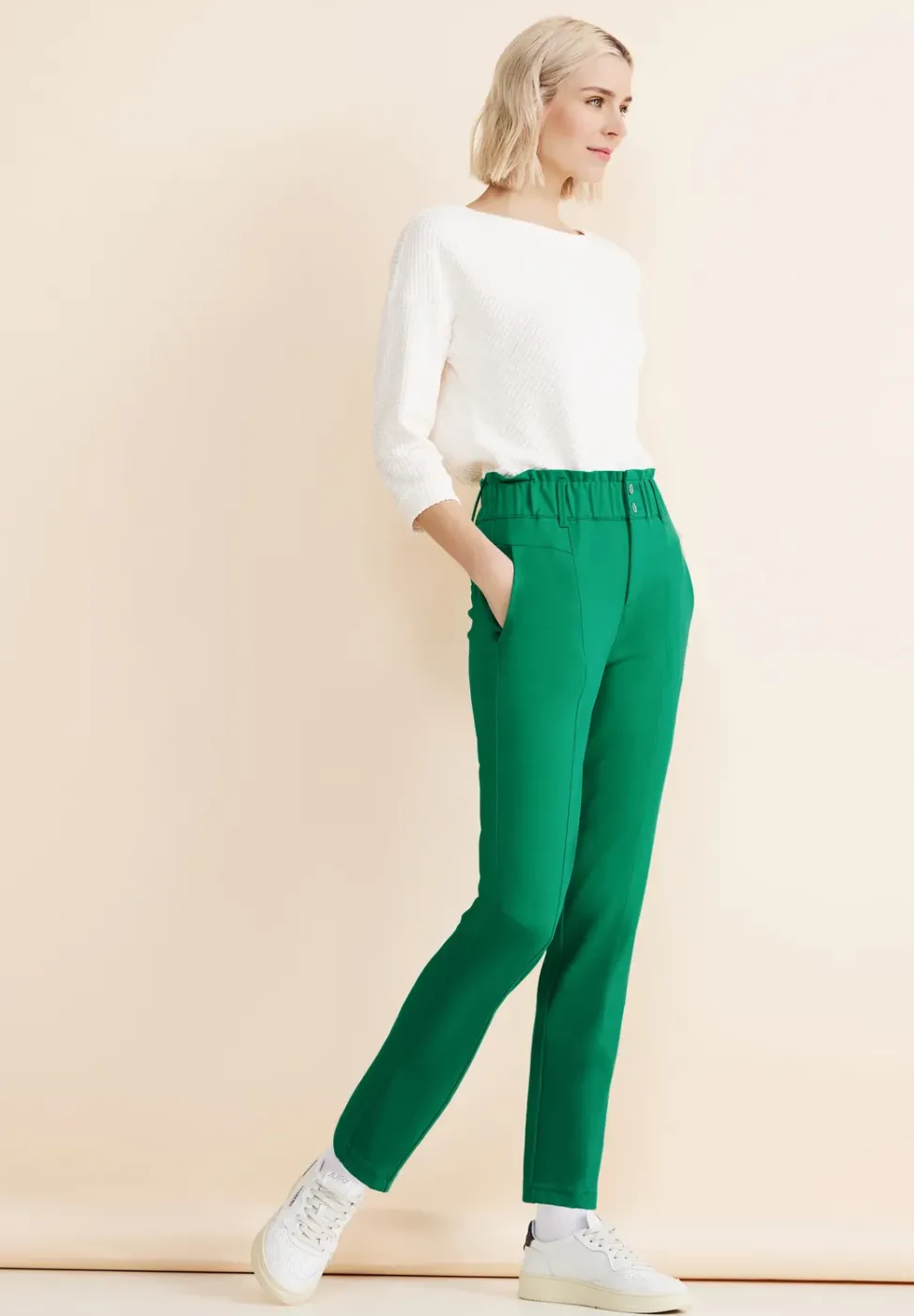 Loose Fit Paperbag Hose