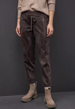 Loose Fit Velours Hose