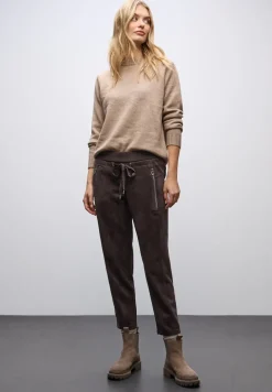 Loose Fit Velours Hose