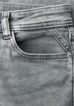 Low Waist Slim Leg Jeans im Casual Fit