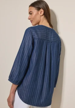 Lyocell-Jeansbluse