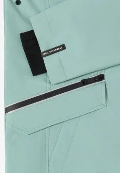 Mantel mit Kapuze und 2-Wege-Zipper