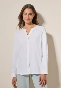 Materialmix Bluse