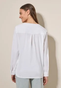 Materialmix Bluse