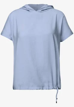 Materialmix Kapuzenshirt