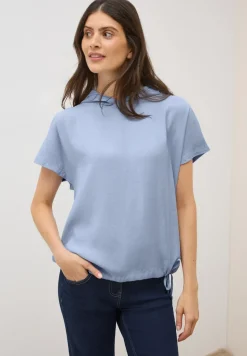 Materialmix Kapuzenshirt