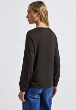 Materialmix Chiffon Shirt
