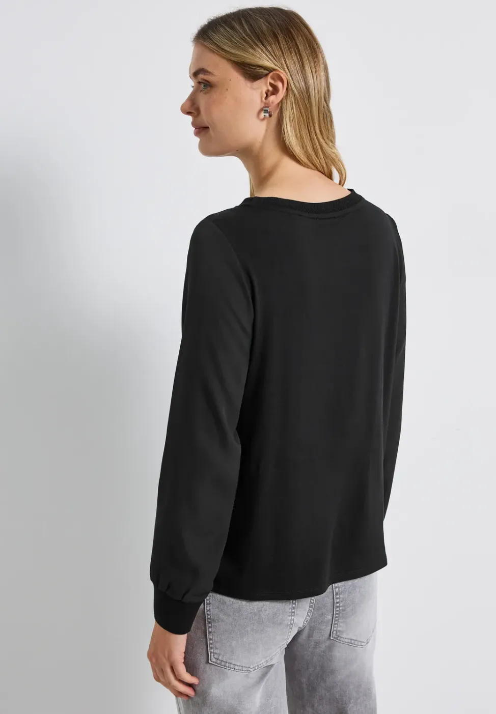 Materialmix Chiffon Shirt
