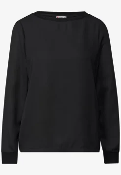 Materialmix Chiffon Shirt