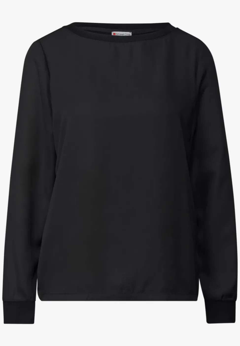 Materialmix Chiffon Shirt