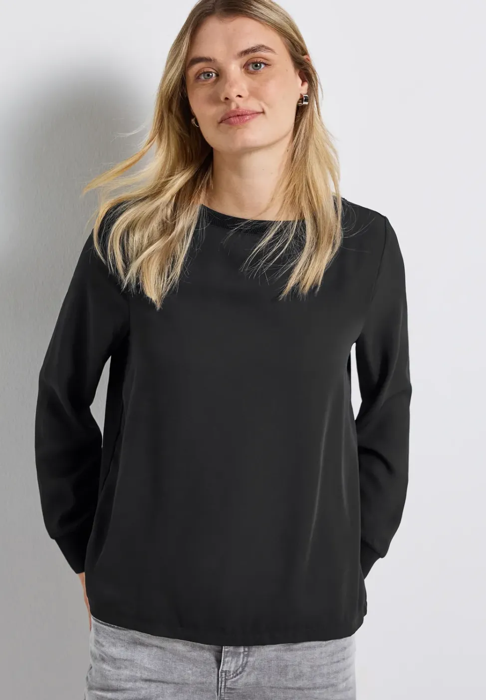 Materialmix Chiffon Shirt