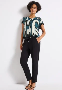 Materialmix Ikat Print Shirt