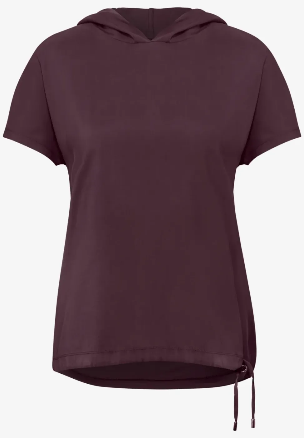 Materialmix Kapuzenshirt