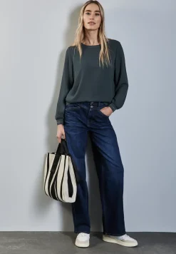 Materialmix-Shirt