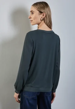 Materialmix-Shirt