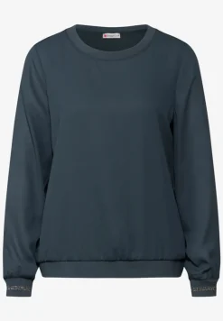 Materialmix-Shirt