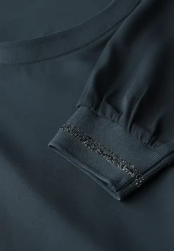 Materialmix-Shirt
