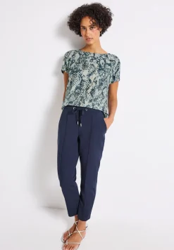 Materialmix Snake Shirt