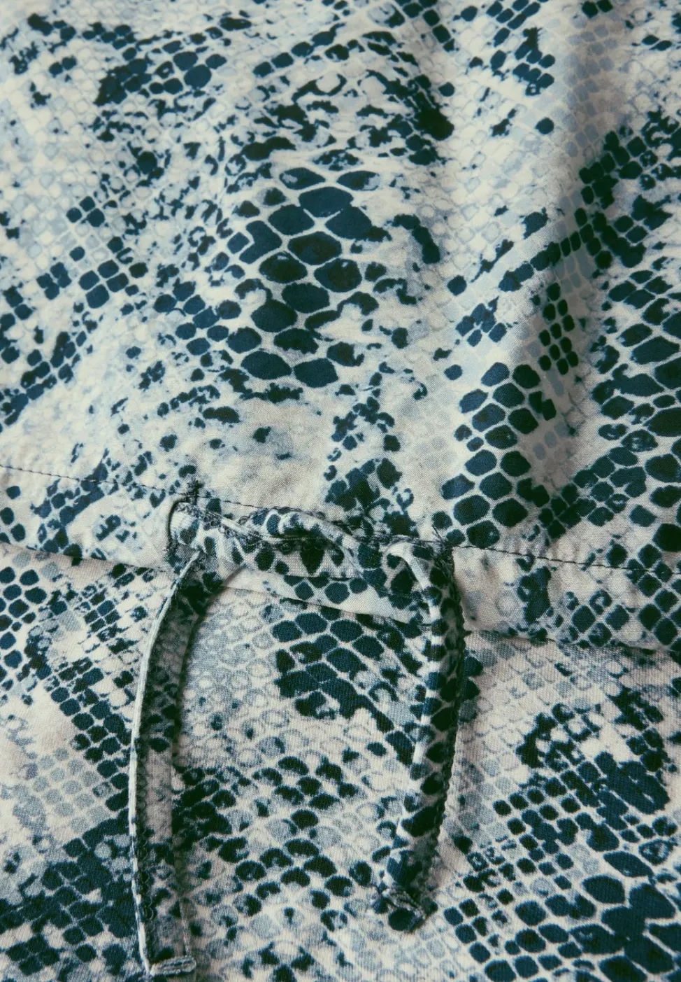 Materialmix Snake Shirt