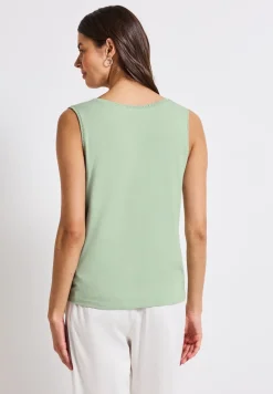 Materialmix Top mit Tape