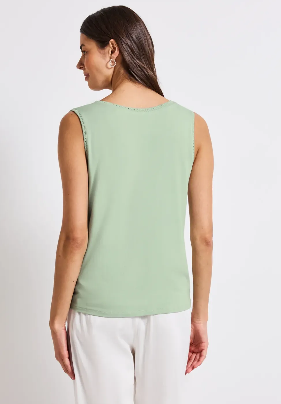 Materialmix Top mit Tape