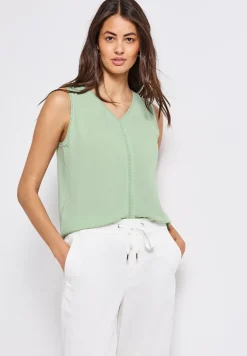 Materialmix Top mit Tape