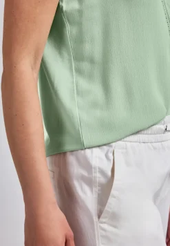 Materialmix Top mit Tape