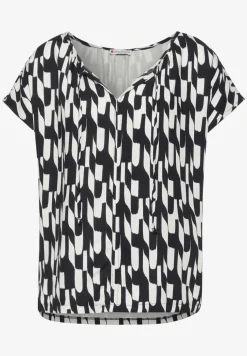 Materialmix-T-Shirt