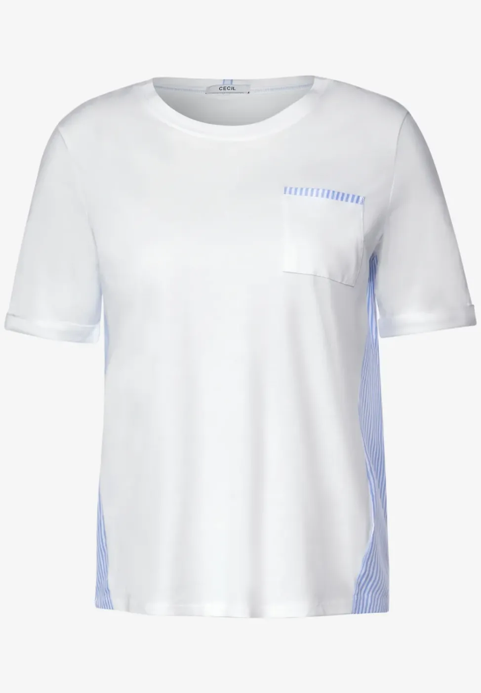 Materialmix T-Shirt
