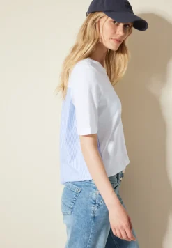 Materialmix T-Shirt