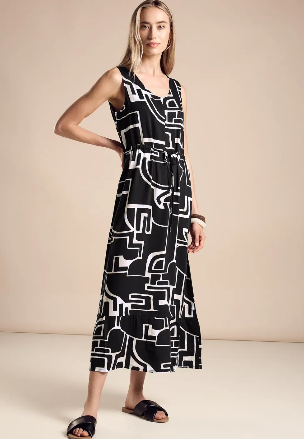 Maxikleid mit Print