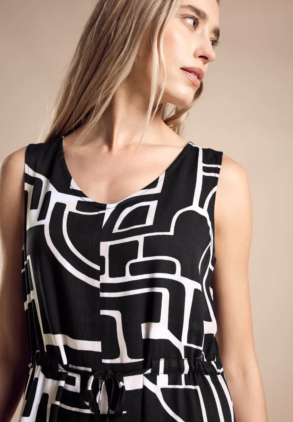 Maxikleid mit Print
