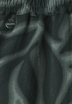Maxi-Rock aus Chiffon mit Print