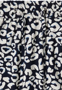 Maxi-Rock mit Leo Print