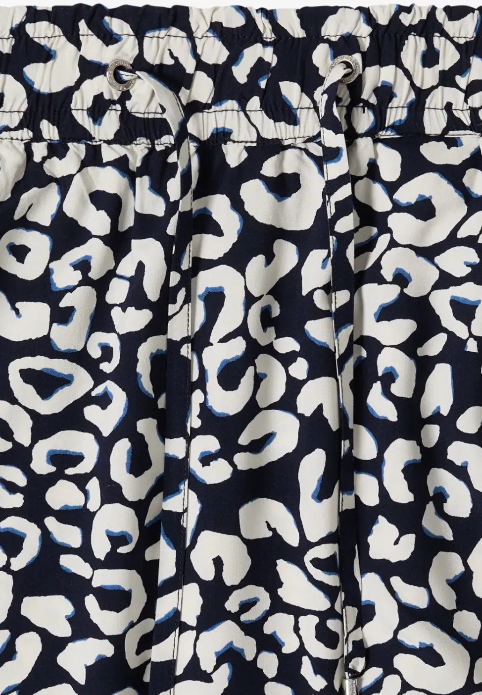 Maxi-Rock mit Leo Print