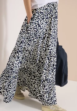 Maxi-Rock mit Leo Print