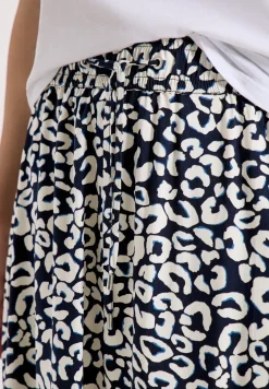 Maxi-Rock mit Leo Print