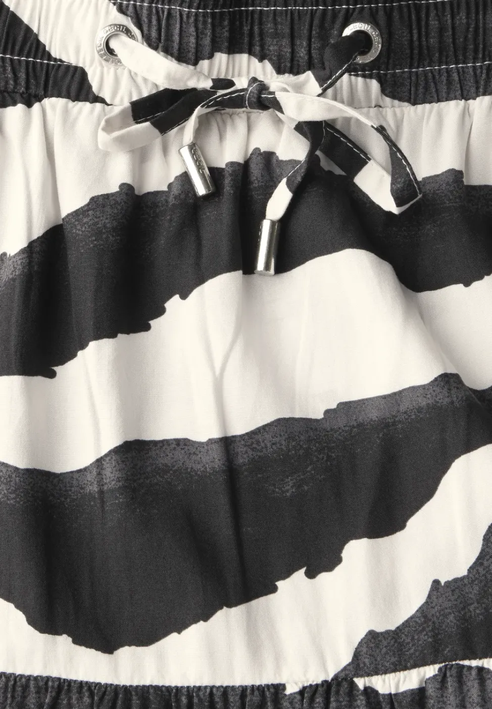 Maxi-Rock mit Zebra Print