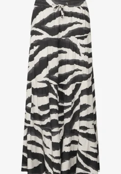 Maxi-Rock mit Zebra Print