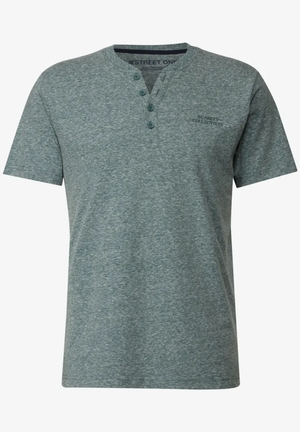 Melange Henley T-Shirt