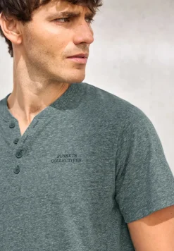Melange Henley T-Shirt
