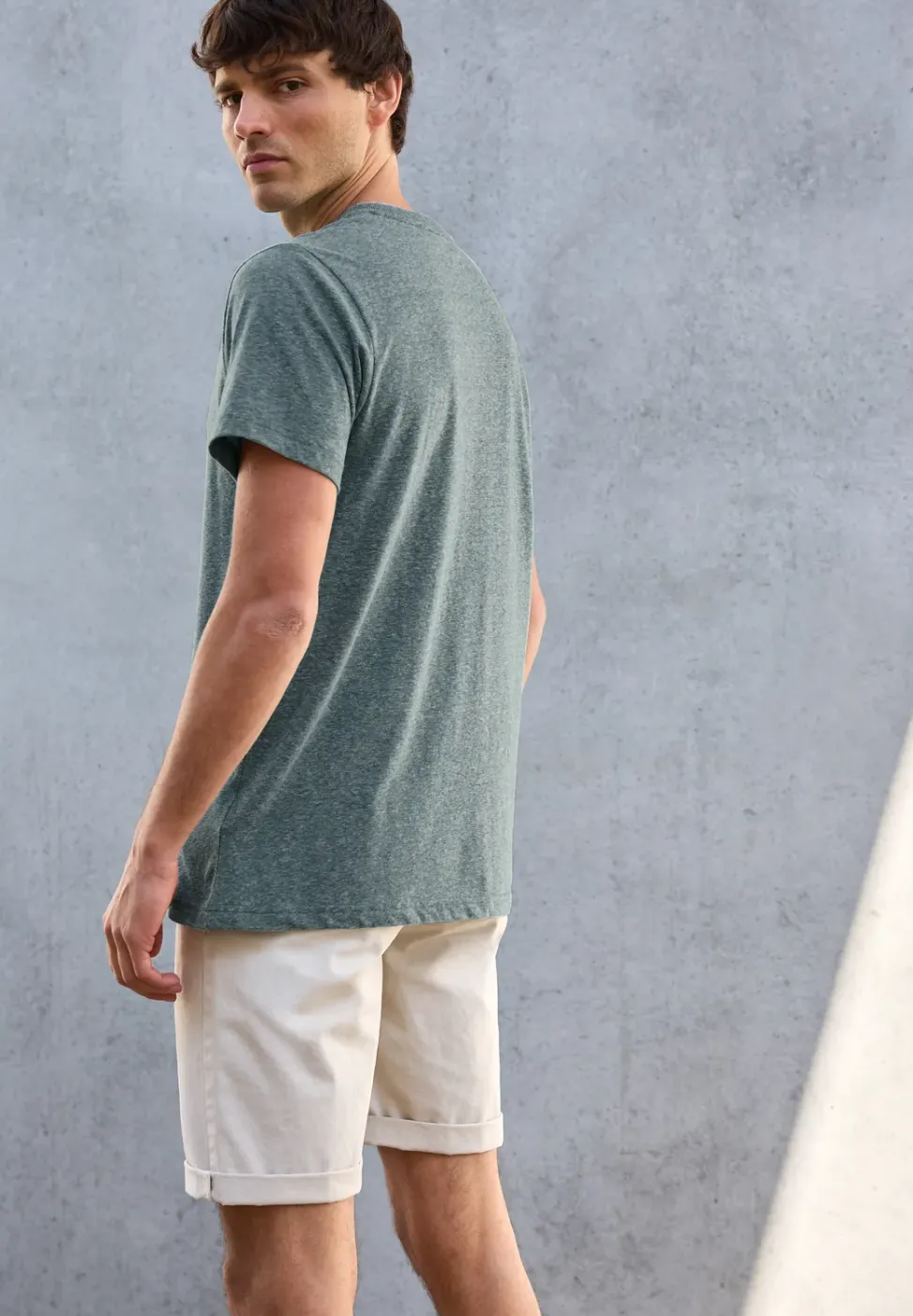 Melange Henley T-Shirt